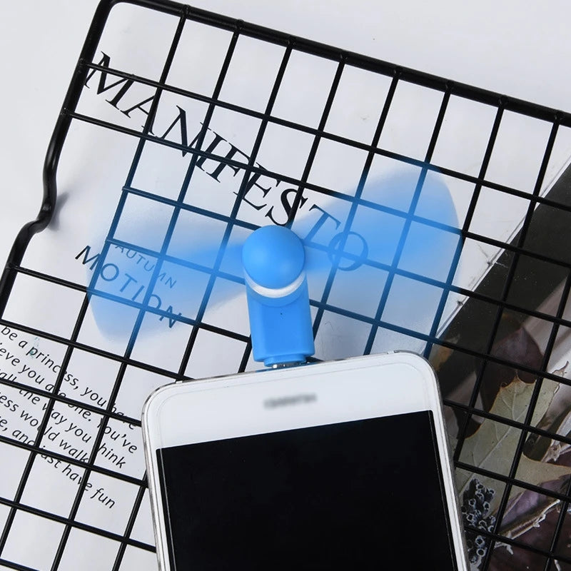 Mini Ventilateur USB Type-C pour Smartphone