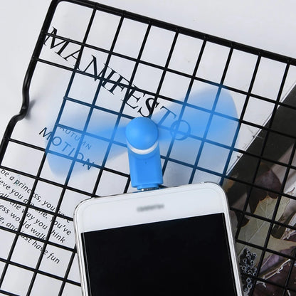 Mini Ventilateur USB Type-C pour Smartphone