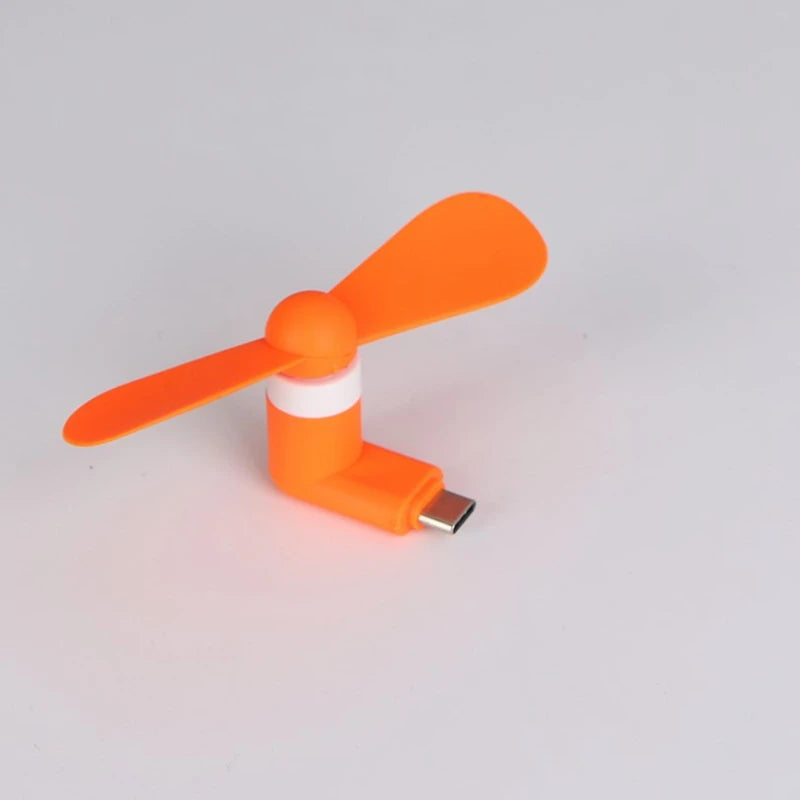 Mini Ventilateur USB Type-C pour Smartphone